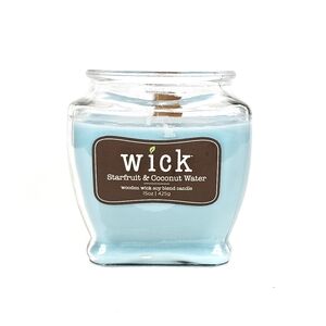 Wick Starfruit & Coconut Water Candle - Blue NWT
